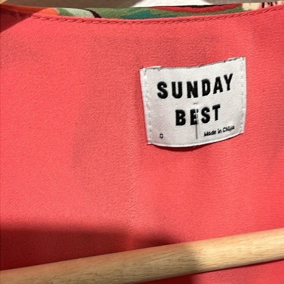 Sunday best tropical print savoy dress - size 0 - Picture 7 of 11